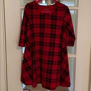 Sew Sassy Boutique Plaid dress